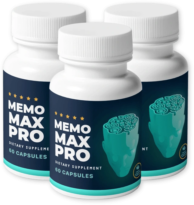 memo max pro - 3 Bottles
